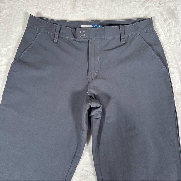 Levis Cargo Pants Women Size 9 M Gray L2 Roxy Cargo VTG Bootcut W32 x L31 - Picture 2 of 11